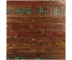 Stalviršis, 80x80x2,5cm, perdirbta mediena, kvadratinis