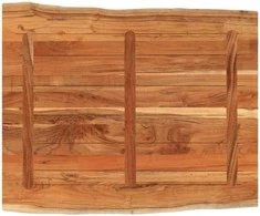 Stalviršis, 90x80x2,5cm, akacijos masyvas, su gyvu kraštu