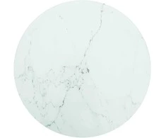 Stalviršis, baltas, 40x0,8cm, grūdintas stiklas