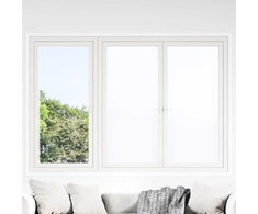 Elektrostatinė langų plėvelė Frosted Balta 90 x 2000 cm PVC