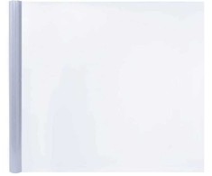 Elektrostatinė langų plėvelė Frosted Pilka 90 x 1000 cm PVC