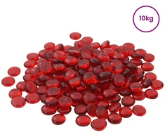 Stiklo granulių 17-19 mm Skarlatas Stiklas