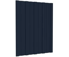 Stogo plokštė 12 pcs Antracito 60 x 45 cm Galvanizuotas plienas