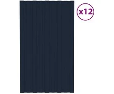 Stogo plokštė 12 pcs Antracito 80 x 45 cm Galvanizuotas plienas