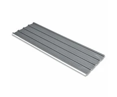 Stogo plokštė 12 pcs Pilka 129 x 45 cm Galvanizuotas plienas