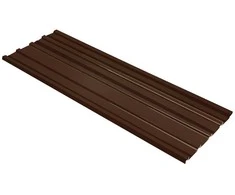 Stogo plokštė 12 pcs Ruda 129 x 45 cm Galvanizuotas plienas