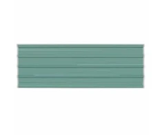 Stogo plokštė 12 pcs Žalia 129 x 45 cm Galvanizuotas plienas