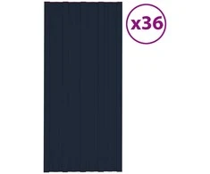Stogo plokštė 36 pcs Antracito 100 x 45 cm