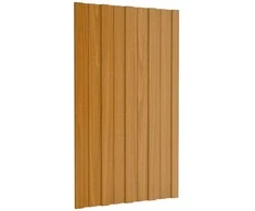 Stogo plokštė 36 pcs Natūrali 80 x 45 cm Galvanizuotas plienas