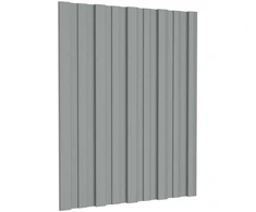 Stogo plokštė 36 pcs Pilka 60 x 45 cm Galvanizuotas plienas