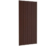 Stogo plokštė 36 pcs Ruda 100 x 45 cm Galvanizuotas plienas
