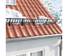 Stogo sniego sargas Juoda 800 x 29,5 x 34,5 cm Plienas