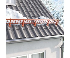 Stogo sniego sargas Raudona 100 x 29,5 x 34,5 cm Plienas