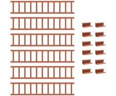 Stogo sniego sargas Raudona 600 x 2,5 x 20 cm Plienas