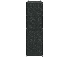 Storage Cube Organizer su 16 kubelių ir pakabinamų strypų PP