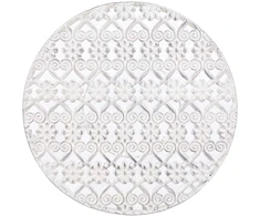 Stovai augalams, 3vnt., balti, metalas, vintažinio stiliaus