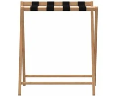 Kelioninis Stovas lagaminui, 68,5x38x58cm, bambukas