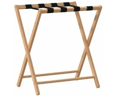 Kelioninis Stovas lagaminui, 68,5x38x58cm, bambukas