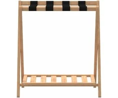 Kelioninis Stovas lagaminui, 68x38x58cm, bambukas