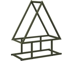 Stovas malkoms, 50x25x60 cm, šaltai valcuotas plienas