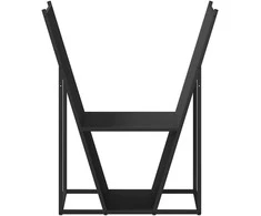 Stovas malkoms, juodos, 69,5x35x81 cm, šaltai valcuotas plienas