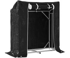 Stovas malkoms su apdangalu nuo lietaus, 100,5x40,5x110,5cm