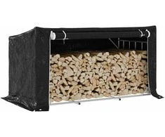 Stovas malkoms su apdangalu nuo lietaus, 200,5x100,5x110,5cm