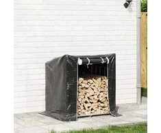 Stovas malkoms su apdangalu nuo lietaus, 100,5x80,5x110,5cm
