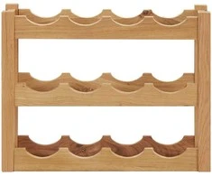 Stovas vynui skirtas 12 butelių, 47x21x36cm, ąžuolo masyvas
