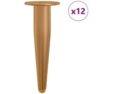 Stovintys kojelės 12 pcs Auksinė 98 x 40 mm Geležis