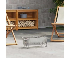 Stovyklavimo laužavietė 42 x 22 x 18 cm Nerūdijantis plienas
