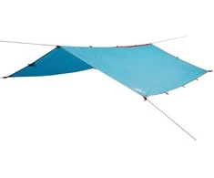 Stovyklavimo tentas, mėlynas, 500x294cm, atsparus vandeniui