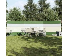 Stovyklavimo uždanga nuo vėjo, žalia, 508x130 cm