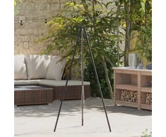 Laužavietės trikojis Juoda 92 x 92 x 151,5 cm Plienas