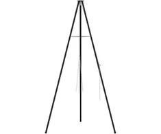 Laužavietės trikojis Juoda 92 x 92 x 151,5 cm Plienas