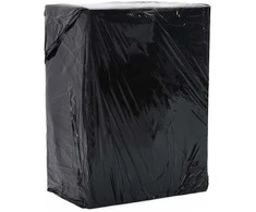 Stretch Film 6 vnt Juoda 17 μm 50 cm x 300 m