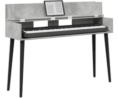 Studijos stalas Betono pilka 110 x 40 x 19,5 cm
