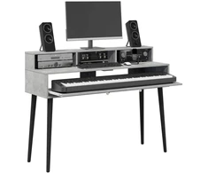 Studijos stalas Betono pilka 110 x 42,5 x 36 cm