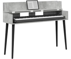 Studijos stalas Betono pilka 152 x 40 x 19,5 cm