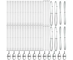 Tvorelės stulpas 52 pcs Pilka 3,2 x 3,2 x 130 cm
