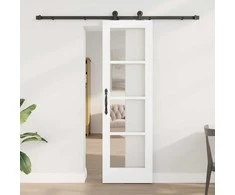 Slankios durys ORKDAL Balta ir juoda 61 x 198,5 cm