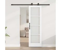 Slankios durys ORKDAL Balta ir juoda 61 x 198,5 cm