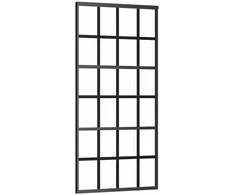 Stumdomos durys su įrangos rinkiniu, 90x205cm, ESG ir aliuminis
