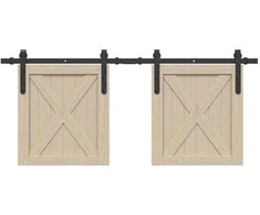 stumdomų spintelių durų komplektas 122 cm anglinis plienas