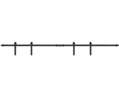 stumdomų spintelių durų komplektas 183 cm anglinis plienas