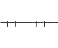 stumdomų spintelių durų komplektas 213 cm anglinis plienas