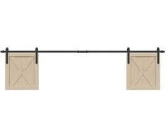 stumdomų spintelių durų komplektas 213 cm anglinis plienas