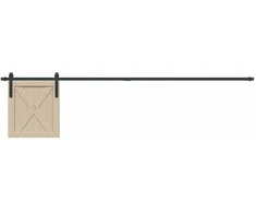 stumdomų spintelių durų komplektas 213 cm anglinis plienas