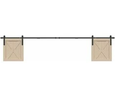 stumdomų spintelių durų komplektas 244 cm anglinis plienas