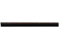 Sukabinamų durų šepetėlių sandarikliai 12 pcs Ruda 100 cm